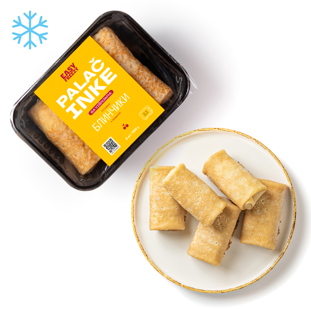 blinchiki.easyfreezy.s.vishney.2 Блинчики с вишней, 550 г (замороженные, готовые) 5 шт — изображение 1