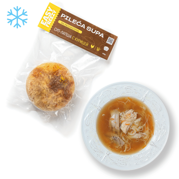 Суп-лапша с курицей (замороженный) 330 г