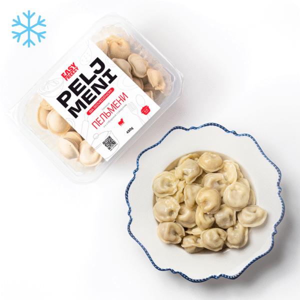Пельмени с говядиной 450 г (замороженные)