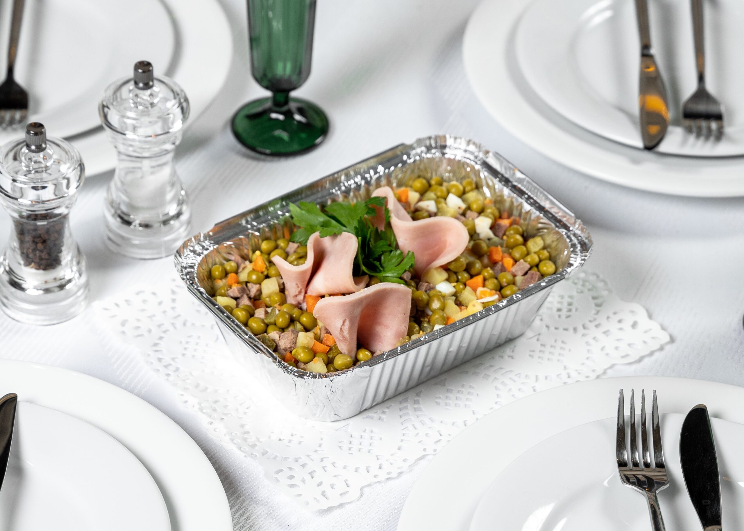 BKL_2169 обр Салат Оливье с ветчиной 800 г — изображение 1