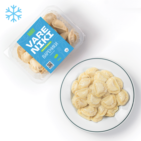 Вареники с капустой 450 г (замороженные)